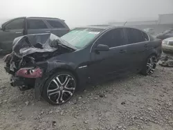 Salvage cars for sale at Wayland, MI auction: 2009 Pontiac G8