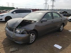 Toyota Camry le salvage cars for sale: 2003 Toyota Camry LE