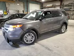 Salvage cars for sale at Eldridge, IA auction: 2014 Ford Explorer XLT