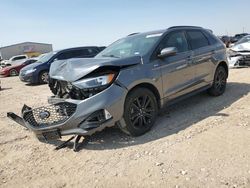 Salvage cars for sale at Amarillo, TX auction: 2022 Ford Edge SEL