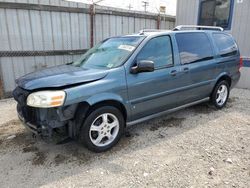 Chevrolet salvage cars for sale: 2006 Chevrolet Uplander LT