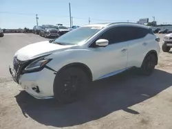 Salvage cars for sale at Oklahoma City, OK auction: 2023 Nissan Murano Platinum