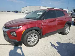 Salvage cars for sale at Haslet, TX auction: 2021 Chevrolet Trailblazer LS