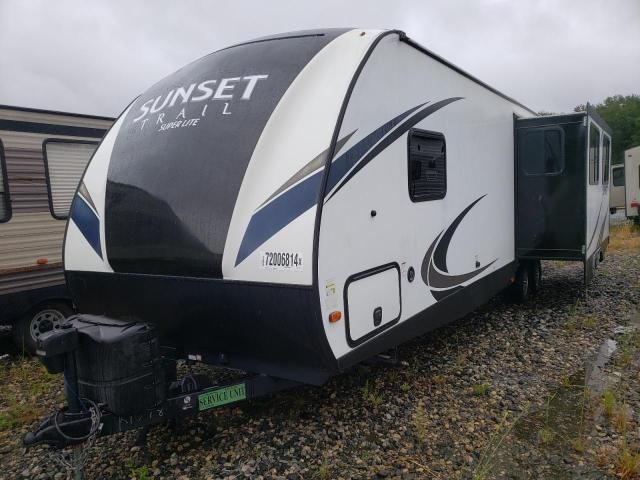 2019 Keystone Sunset TRA