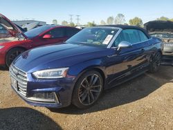 2018 Audi S5 Prestige en venta en Elgin, IL