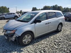 Salvage cars for sale at Mebane, NC auction: 2015 Honda Odyssey LX