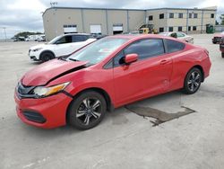 Salvage cars for sale at Wilmer, TX auction: 2014 Honda Civic EX