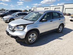 Salvage cars for sale at Kansas City, KS auction: 2009 Honda CR-V LX