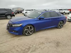 Honda salvage cars for sale: 2020 Honda Accord Sport