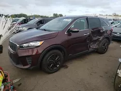 KIA salvage cars for sale: 2019 KIA Sorento LX