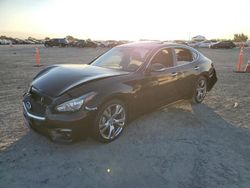 Salvage cars for sale at Antelope, CA auction: 2017 Infiniti Q70 3.7