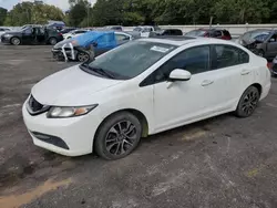 Honda salvage cars for sale: 2015 Honda Civic EX