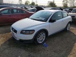 Salvage cars for sale at Elgin, IL auction: 2008 Volvo C30 T5