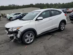 Salvage cars for sale at Exeter, RI auction: 2016 Honda HR-V LX