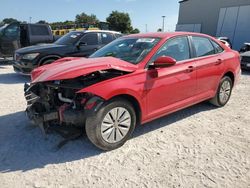 Volkswagen salvage cars for sale: 2019 Volkswagen Jetta S