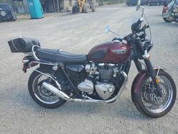 Buy Salvage Motorcycles For Sale now at auction: 2017 Triumph Bonneville T120