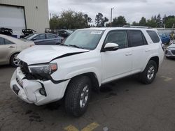 Salvage cars for sale at Woodburn, OR auction: 2019 Toyota 4runner SR5