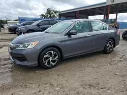 Salvage cars for sale at Riverview, FL auction: 2017 Honda Accord LX