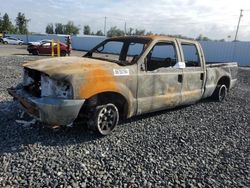 Salvage cars for sale at Portland, OR auction: 2002 Ford F250 Super Duty