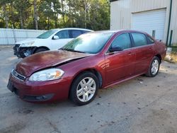 Chevrolet salvage cars for sale: 2010 Chevrolet Impala LT