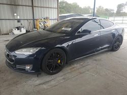 Salvage cars for sale at Cartersville, GA auction: 2013 Tesla Model S