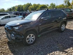 Salvage cars for sale from Copart Chalfont, PA: 2021 Toyota Rav4 LE