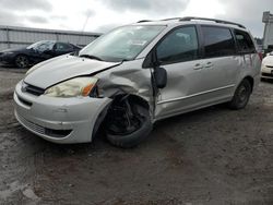 Salvage cars for sale at Fredericksburg, VA auction: 2005 Toyota Sienna CE