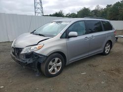 Toyota salvage cars for sale: 2012 Toyota Sienna LE