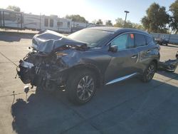 Salvage cars for sale at Sacramento, CA auction: 2016 Nissan Murano S