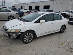 Honda salvage cars for sale: 2009 Honda Civic EX