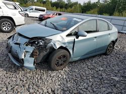 Salvage cars for sale at Windham, ME auction: 2014 Toyota Prius