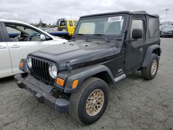 2004 Jeep Wrangler / TJ SE en venta en Vallejo, CA