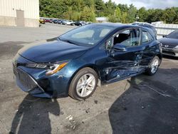 Salvage cars for sale at Exeter, RI auction: 2021 Toyota Corolla SE