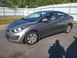 Salvage cars for sale at Assonet, MA auction: 2016 Hyundai Elantra SE