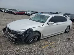 Salvage cars for sale at Houston, TX auction: 2019 BMW 740 I