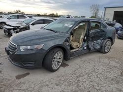 Salvage cars for sale at Kansas City, KS auction: 2016 Ford Taurus Limited