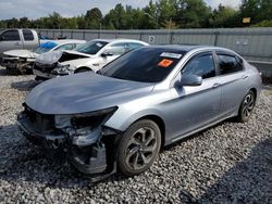 Salvage cars for sale at Memphis, TN auction: 2017 Honda Accord EXL