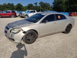 Chevrolet salvage cars for sale: 2009 Chevrolet Malibu LS