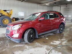 Chevrolet salvage cars for sale: 2016 Chevrolet Equinox LT