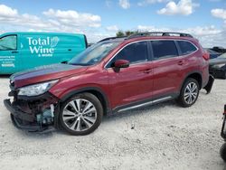 Salvage cars for sale at Taylor, TX auction: 2022 Subaru Ascent Limited