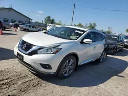 Salvage cars for sale at Pekin, IL auction: 2016 Nissan Murano S