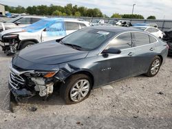 Salvage cars for sale at Lawrenceburg, KY auction: 2020 Chevrolet Malibu LT