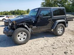 Salvage cars for sale at Candia, NH auction: 2017 Jeep Wrangler Sport