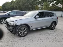 Salvage cars for sale at North Billerica, MA auction: 2020 BMW X3 XDRIVE30I