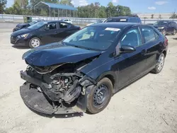 Salvage cars for sale at Spartanburg, SC auction: 2016 Toyota Corolla L