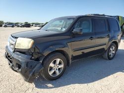 Salvage cars for sale at San Antonio, TX auction: 2009 Honda Pilot EX