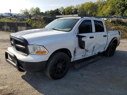 Salvage trucks for sale at Marlboro, NY auction: 2012 Dodge RAM 1500 ST