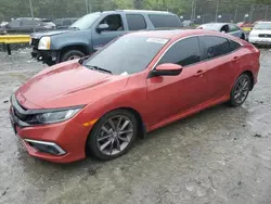 Salvage cars for sale at Waldorf, MD auction: 2020 Honda Civic EX