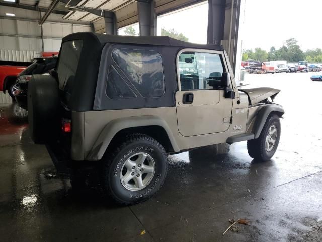 2005 Jeep Wrangler X