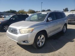 Toyota salvage cars for sale: 2008 Toyota Highlander Limited